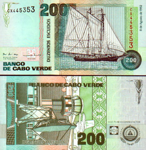 Banknoten Kap Verde